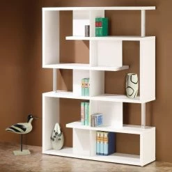 Outlet 😉 Decorative Coaster Furniture Black Modular Display Bookcase 💯