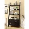 Wholesale ✔️ Leaning & Ladder Coaster Furniture Ladder Bookcase With 4 Drawers 🧨