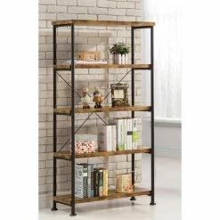 Flash Sale π― Coaster Furniture Antique Nutmeg Standard Bookcase π