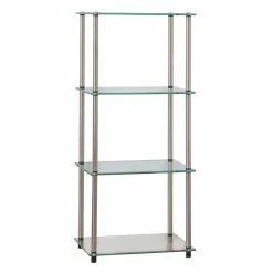 Best reviews of ⌛ Standard Convenience Concepts Classic Glass 4-Tier Tower 😍