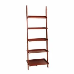 New 😍 Leaning & Ladder Convenience Concepts French Country Bookshelf Ladder 🔔