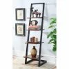 Coupon 👏 Leaning & Ladder Convenience Concepts 4 Tier Ladder Bookshelf ✔️
