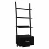 Brand new 🎉 Leaning & Ladder Convenience Concepts American Heritage Ladder Bookcase With File Drawer ✔️
