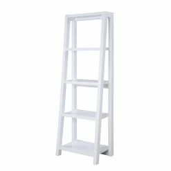 Outlet 💯 Leaning & Ladder Convenience Concepts Newport Lilly Bookcase ✔️