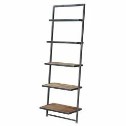 Hot Sale 🤩 Leaning & Ladder Convenience Concepts Laredo 5 Tier Ladder Bookcase 😉