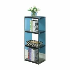 Best reviews of β€οΈ Cube Convenience Concepts SoHo 4 Shelf Tower Bookcase - Weathered Gray β