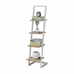 Promo 🔔 Leaning & Ladder Convenience Concepts Designs2Go 4 Tier Ladder Bookshelf 🤩