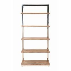 New 🎁 Coast To Coast Imports Brownstone 2.0 Etagere Bookcase 🎉