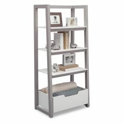 Budget 👏 Leaning & Ladder Delta Children Gateway Ladder Shelf ✨