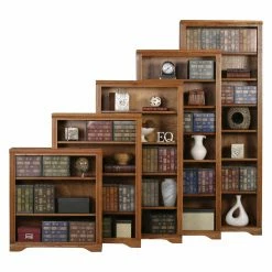 Budget 🎁 Standard Eagle Furniture Oak Ridge Customizable Open Bookcase 🎁