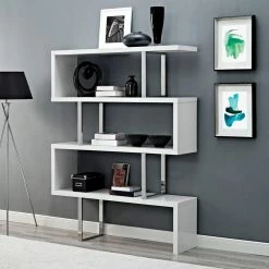 Promo 🎉 Decorative Modway Meander Stand Bookcase ⭐
