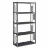 Wholesale 🌟 Picket House Furnishings Kendall Decorative Bookcase - Chrome And Black 👏