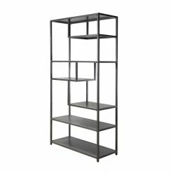Best reviews of 😉 Modular Furniture Of America Deysia Industrial Style Open Self Display Case 🎉