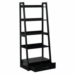 Best deal 😉 Standard Furniture Of America Lerna Transitional 5-Shelf Bookcase - Black ✔️