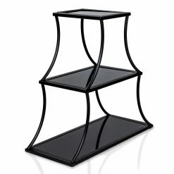 Flash Sale 🤩 Standard Furniture Of America Meglin Sand Black Open Back 3-Shelf Bookcase 🧨