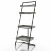 Deals 🤩 Leaning & Ladder Furniture Of America Audran Industrial 4-tier Shelf 🛒