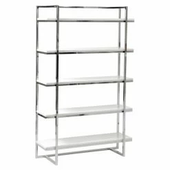 Outlet 🤩 Decorative Euro Style Gilbert Bookshelf - White ⭐