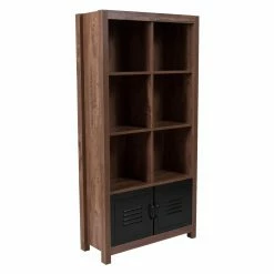 Best Sale π Cube Flash Furniture New Lancaster Storage Shelf Unit π―