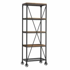 Coupon π Decorative Weston Home Millwood Industrial Rustic Bookcase π