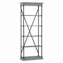 Discount π₯ Decorative Weston Home Oak Driftwood Shelving Bookcase π