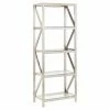 Best Pirce ⌛ Weston Home Erika Decorative Bookcase - Brushed Nickel 👍
