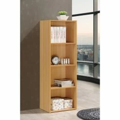 New ✨ Standard Hodedah Imports Four Shelf Bookcase 😍