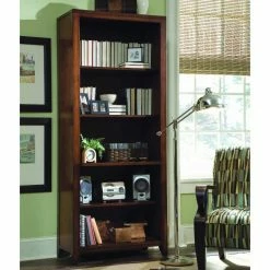 New 🔔 Standard Hooker Furniture Danforth Tall Bookcase 🧨