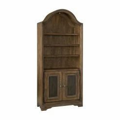 Buy ✨ Decorative Hooker Furniture Hill Country Pleasanton Bunching Bookcase - Saddle Brown/Anthracite 🥰