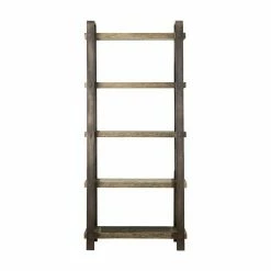 Best Sale 🛒 Decorative Hooker Furniture Crafted Industrial Bookcase ❤️