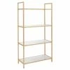 Outlet 🧨 Decorative OSP Home Furnishings Alios 4 Shelf Bookcase 👍