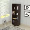 Outlet ⭐ Standard Inval America Bookcase And Cabinet - Espresso / Wengue 🧨
