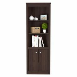 Wholesale 🔔 Inval 2 Door Corner Bookcase 🔥