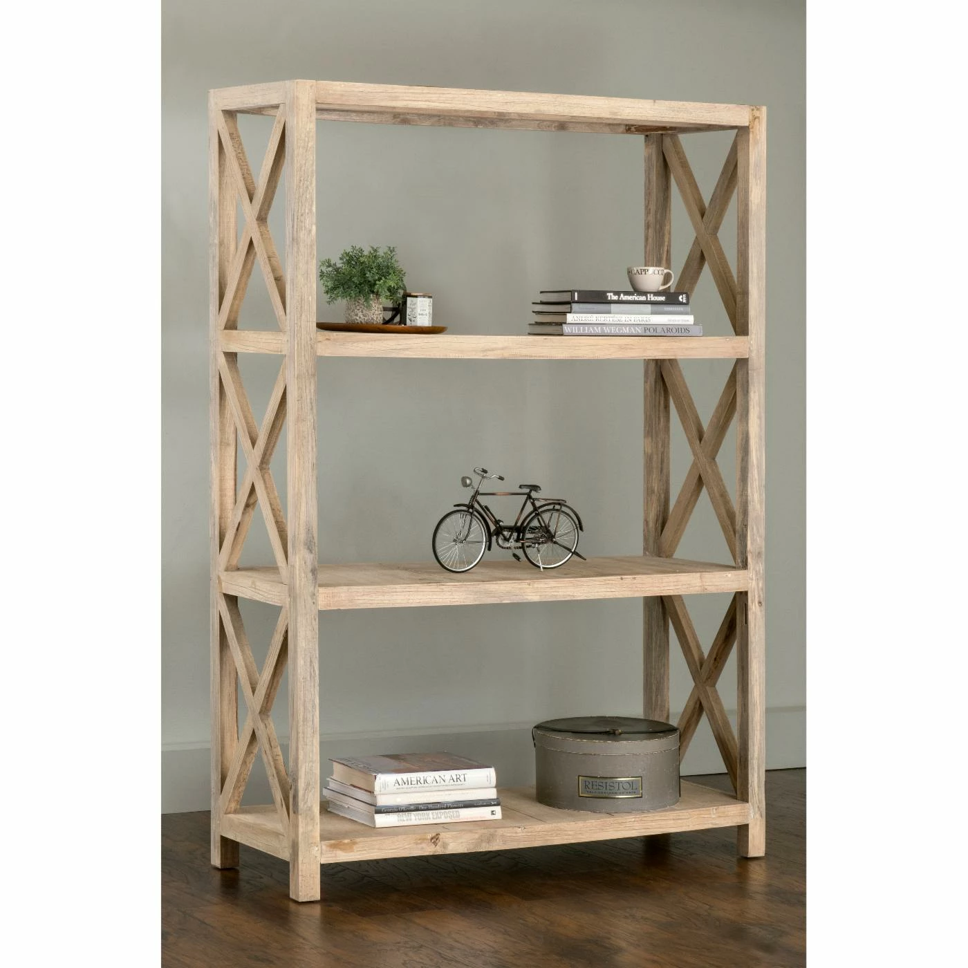 Buy 𧨠Decorative East At Main Bradford Rubberwood Bookcase β€οΈ