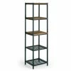 Promo 🧨 Glamour Home Ailis 57 In. Etagere Bookcase With Four Shelves 🎁