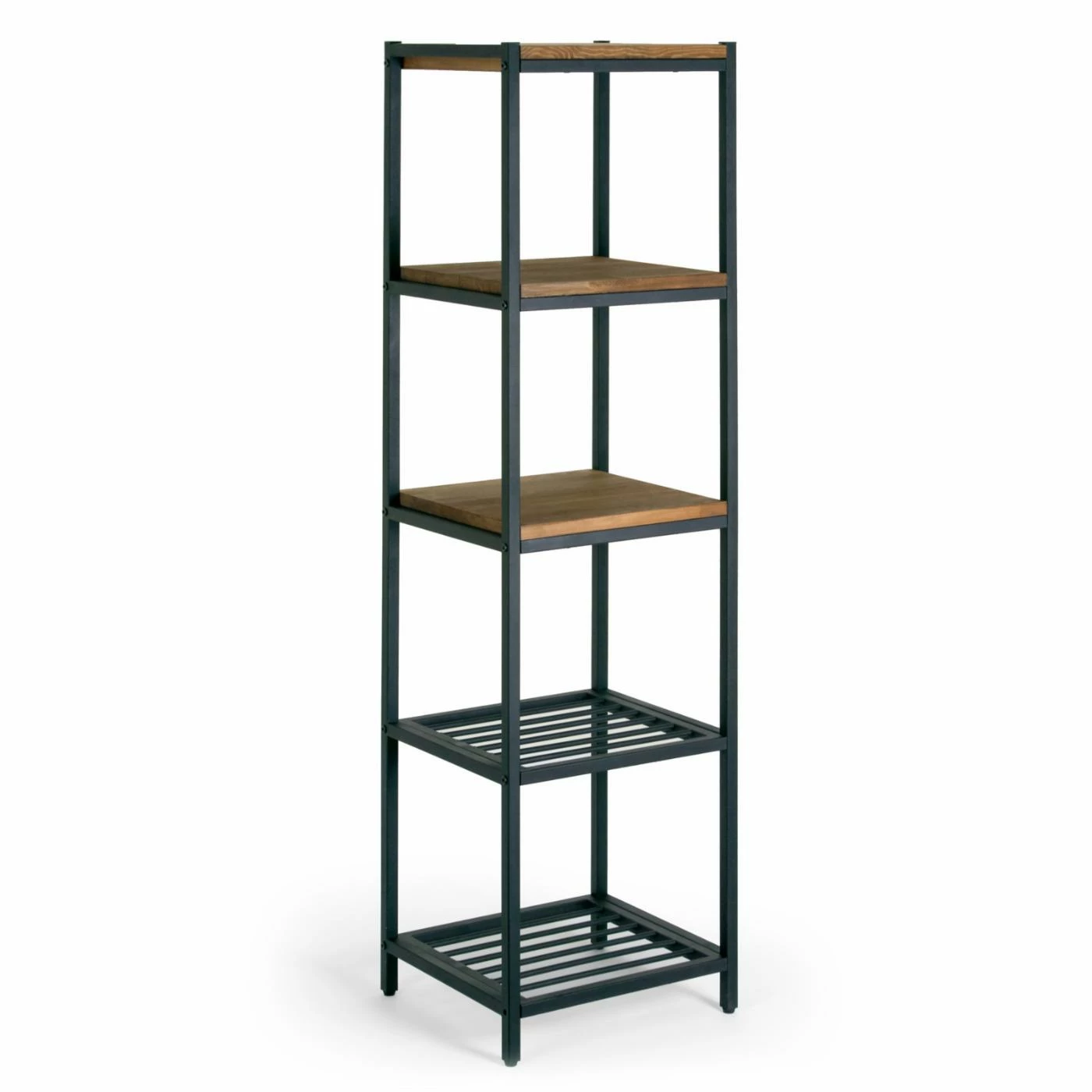 Promo 𧨠Glamour Home Ailis 57 In. Etagere Bookcase With Four Shelves π