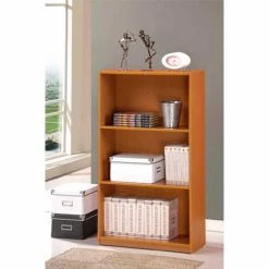 Discount 🎁 Standard Furinno Basic 3-Tier Bookcase Storage Shelves 🛒
