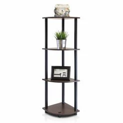 Best reviews of ✨ Furinno Turn-N-Tube 4 Tier Corner Bookcase 🎉