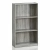 Flash Sale 👍 Furinno Standard Bookcase - Oak Gray ⌛