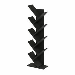 Flash Sale ✔️ Standard Furinno Tree Bookshelf 9-Tier Floor Standing Tree Bookcase, Espresso ❤️