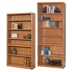 Coupon 🎁 Martin Furniture Standard Martin Home Furnishings Contemporary Wood Bookcase Series - Oak 🔔