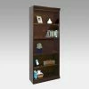 Discount 🎁 Standard Martin Furniture Fulton Wood Bookcase - Espresso 🧨