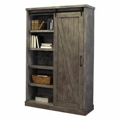 Best reviews of 🌟 Decorative Martin Home Furnishings Avondale Rustic Bookcase - Gray 🛒