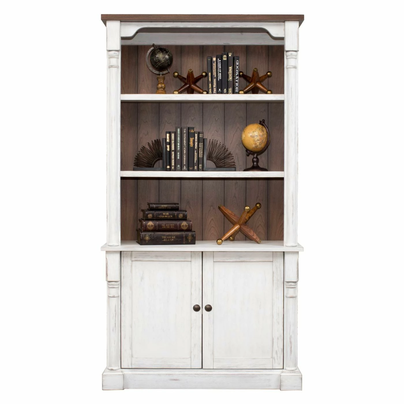 Outlet π€© Martin Home Furnishings Durham Decorative Bookcase - White π