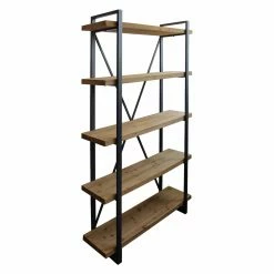 Promo 🎁 Moes Home Collection Decorative Moe's Home Collection Lex Industrial Bookcase - Natural 🥰