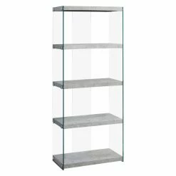 Flash Sale π₯ Decorative Monarch Specialties Bookcase With Glass Sides β