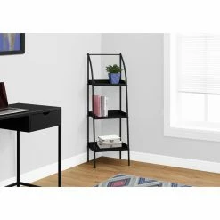 Best Pirce π€© Leaning & Ladder Monarch Specialties 16 In. Backless Metal Bookcase π―