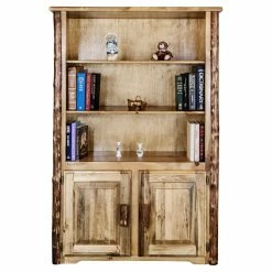 Best Pirce 🔔 Standard Montana Woodworks Glacier Country Bookcase With Storage ✔️