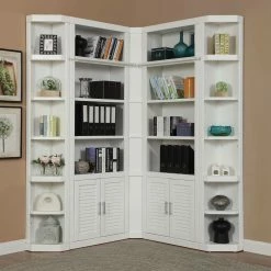 Coupon 🔔 Library & Wall Parker House Catalina Corner Wall Bookcase ⭐