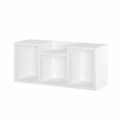 Flash Sale ✔️ Decorative Way Basics Stacking 3 Cubby Storage Unit 🎁