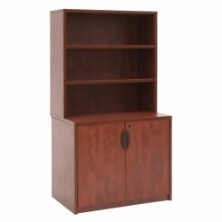 Coupon 🤩 Standard Regency Legacy Storage Cabinet With Open Hutch ⭐